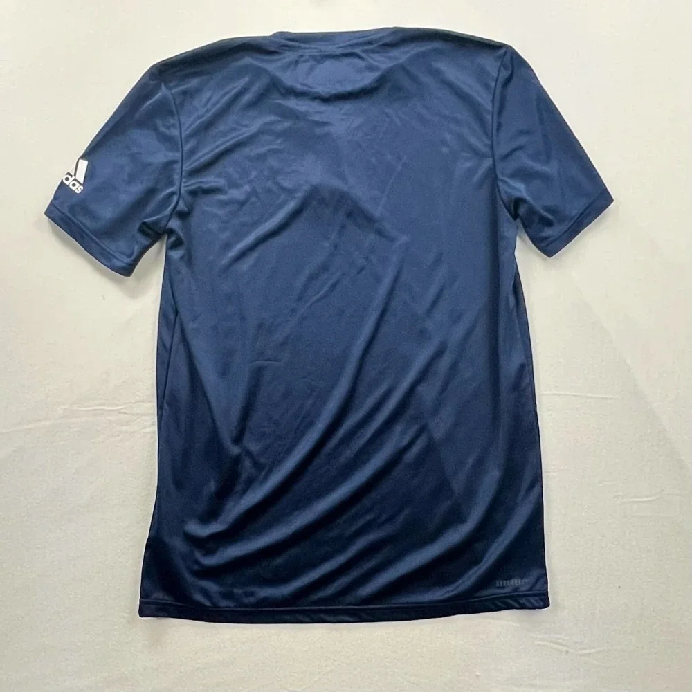 NWT New Adidas Men's Navy Blue Aeroready Athletic Training T-Shirt Size S Small